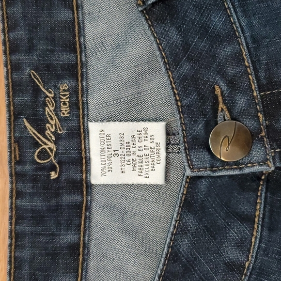 Rickis Angel Dark Wash Jeans EUC - Picture 5 of 6